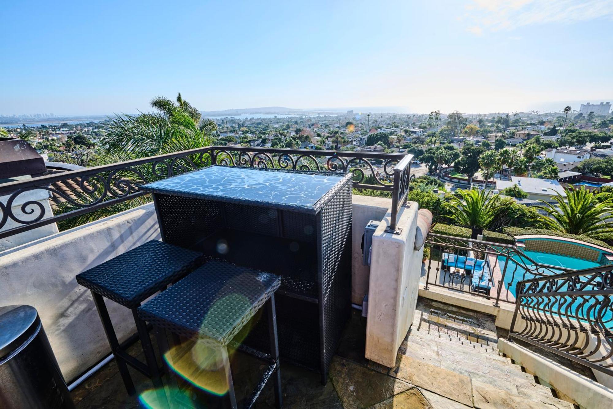 360 Degree Ocean & City Views With Pool, Spa, Close To The Beach! Pets Ok San Diego Bagian luar foto